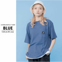 日本直送 Kangol Layered Waffle Tee - HLY & CHOCCICO