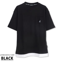 日本直送 Kangol Layered Waffle Tee - HLY & CHOCCICO