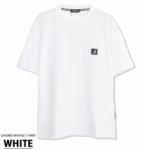 日本直送 Kangol Layered Waffle Tee - HLY & CHOCCICO