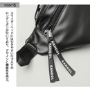 日本直送Kangol PU Leather Waist Bag - HLY & CHOCCICO