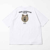 日本直送KAVU×FREAK'S STORE Animal Back Print Crew Neck Tee