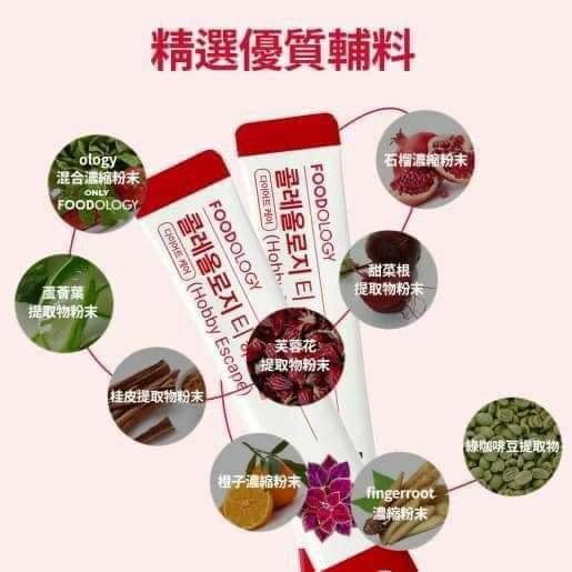 🟣KO182 FOODOLOGY - Coleology Tea 五彩蘇植物纖體茶 8g x 15條 - HLY &amp; CHOCCICO