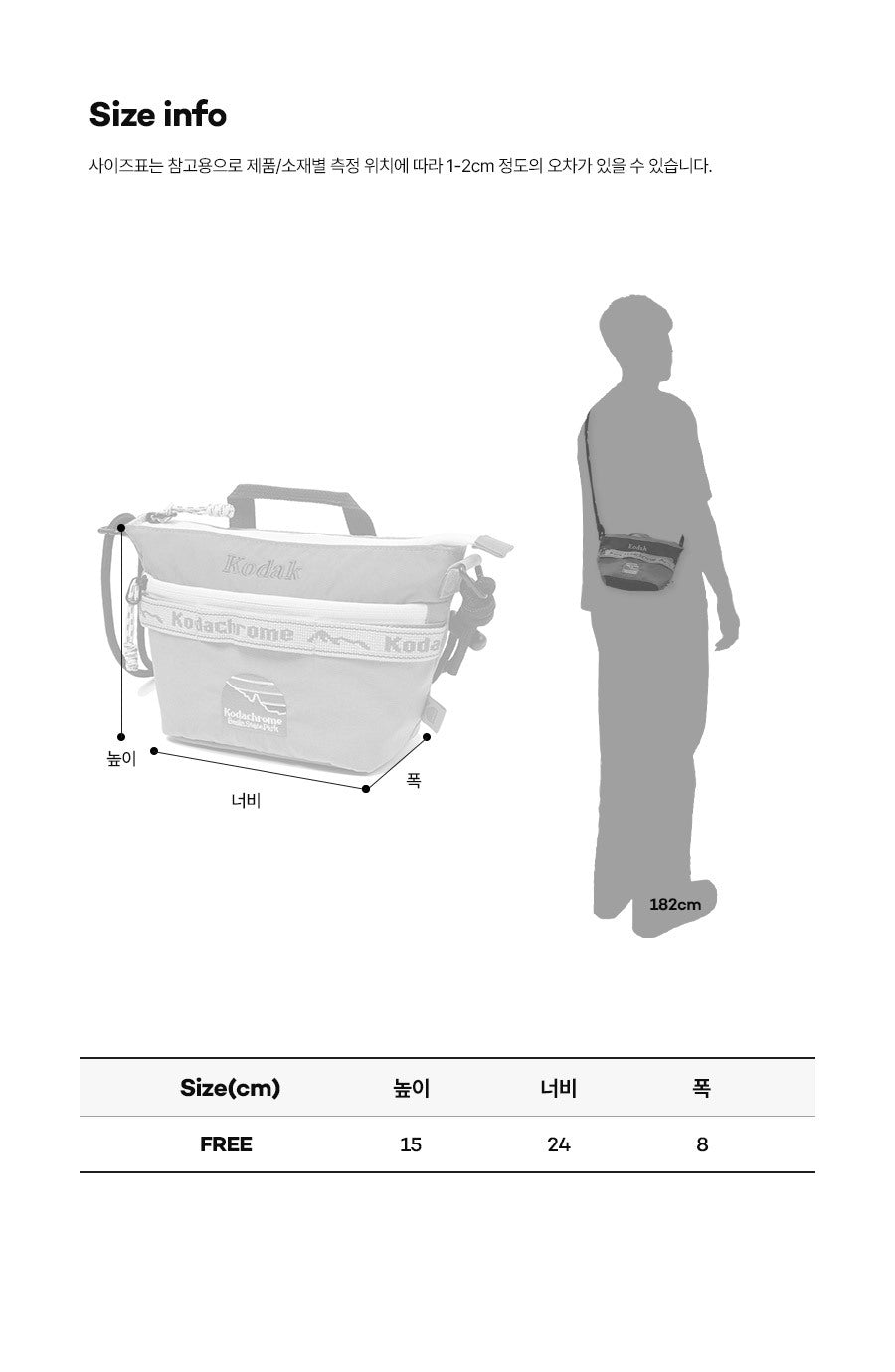 Kodak mini crossbody bag - HLY & CHOCCICO