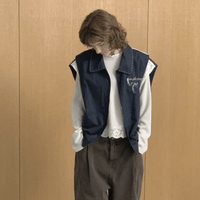 韓國直送Lace layered tank top HLY & CHOCCICO