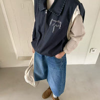 韓國直送Lace layered tank top HLY & CHOCCICO