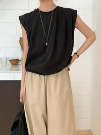 韓國直送Layered Comfort Tee - HLY & CHOCCICO
