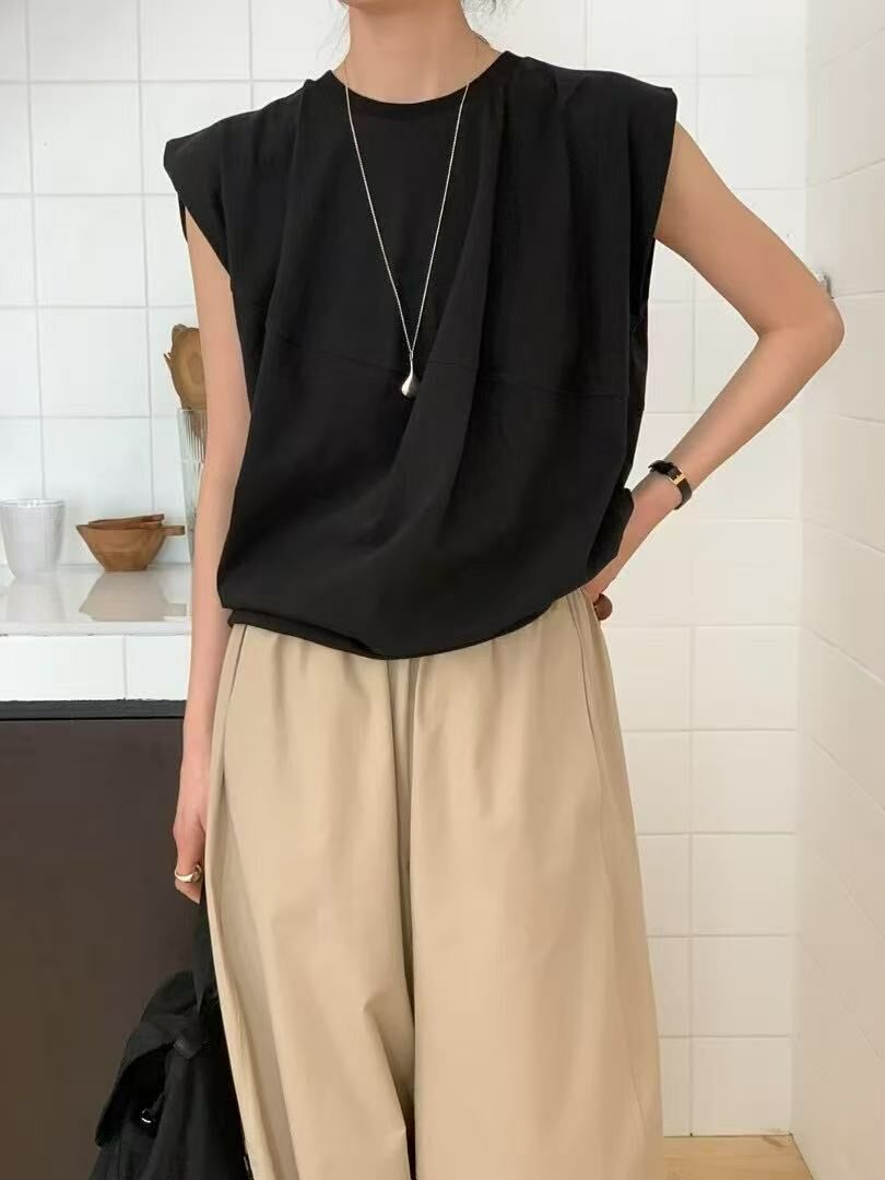 韓國直送Layered Comfort Tee - HLY & CHOCCICO