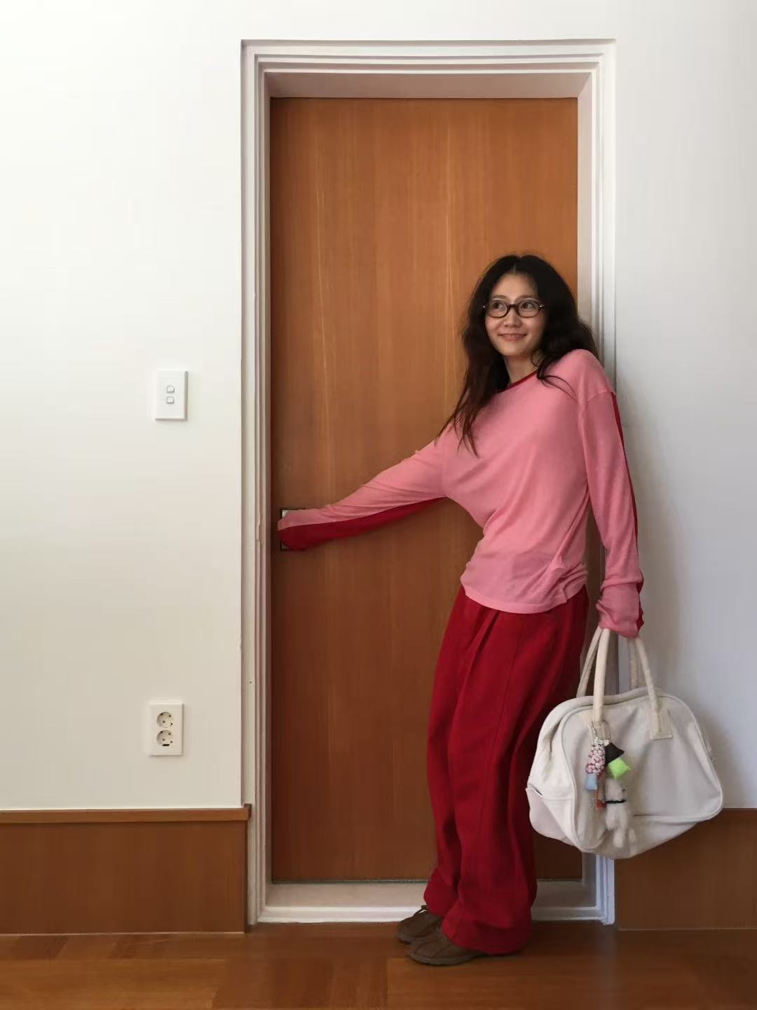 韓國直送Layered Open-Front T-Shirt HLY & CHOCCICO