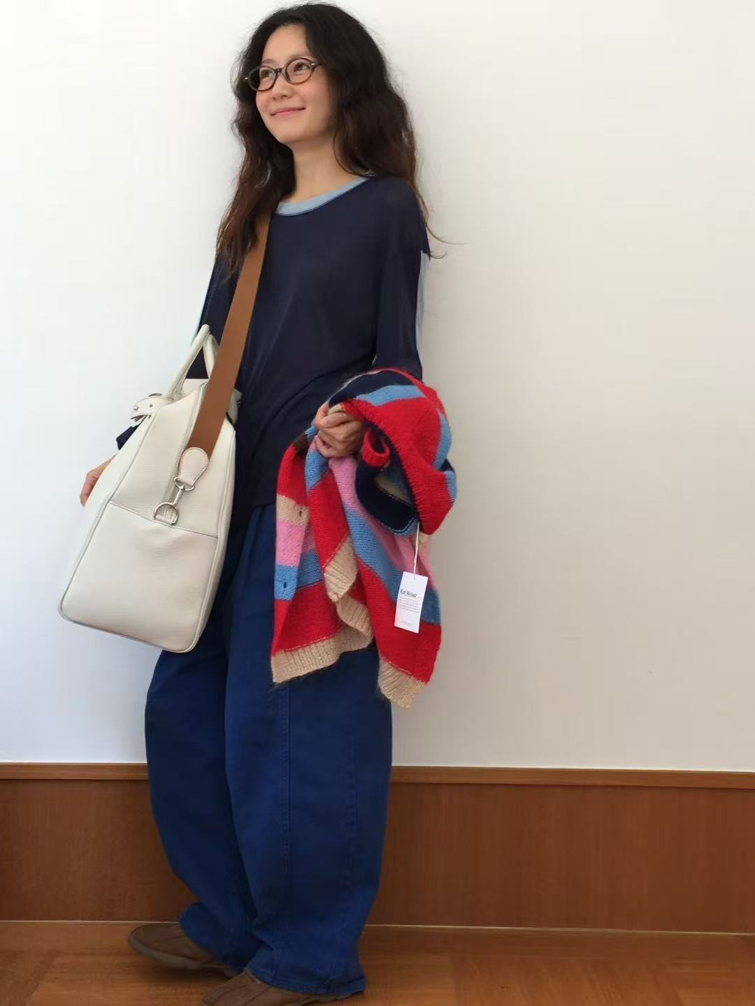 韓國直送Layered Open-Front T-Shirt HLY & CHOCCICO