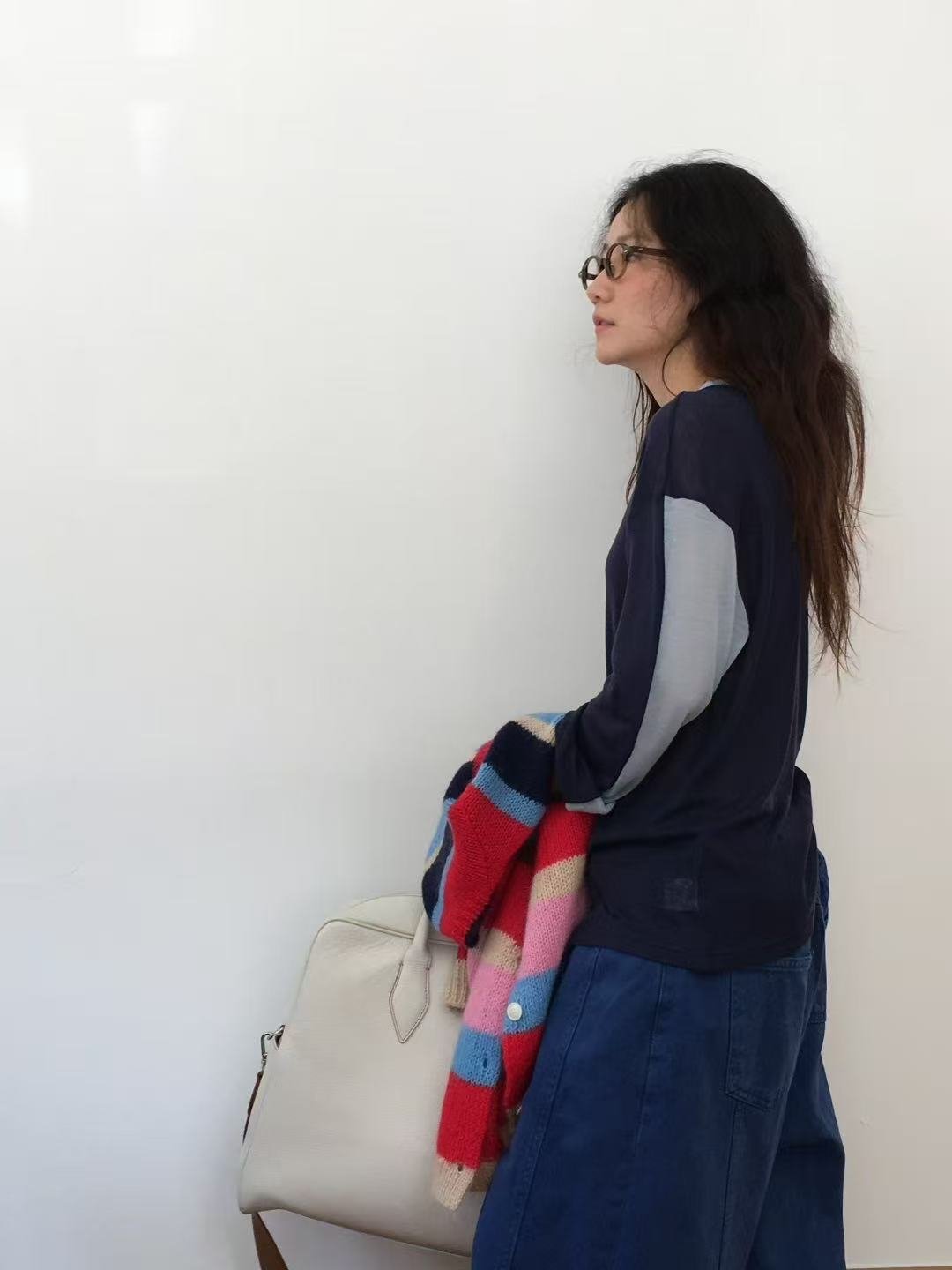 韓國直送Layered Open-Front T-Shirt HLY & CHOCCICO