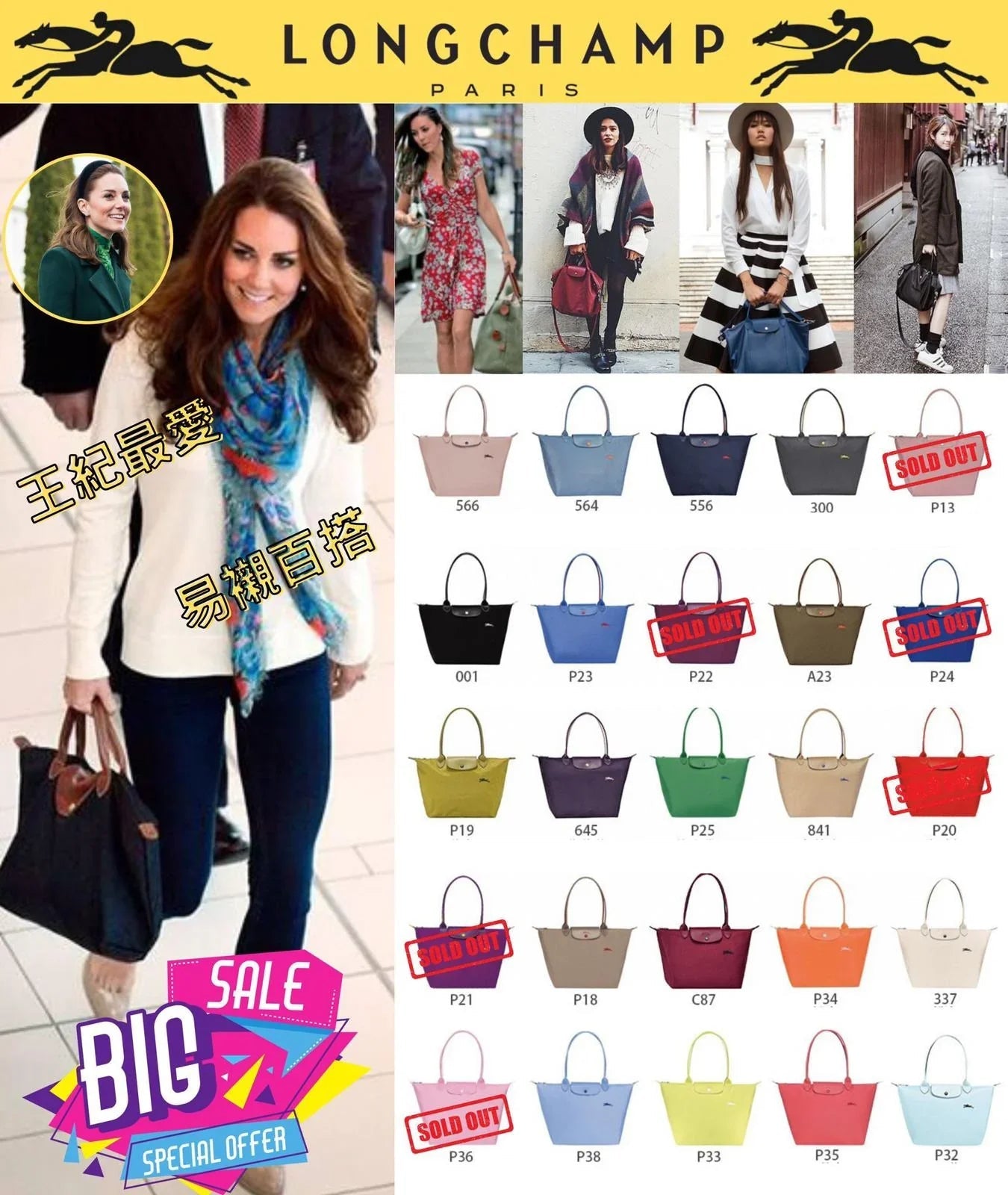 Le Pliage Original 手袋👜 - HLY &amp; CHOCCICO