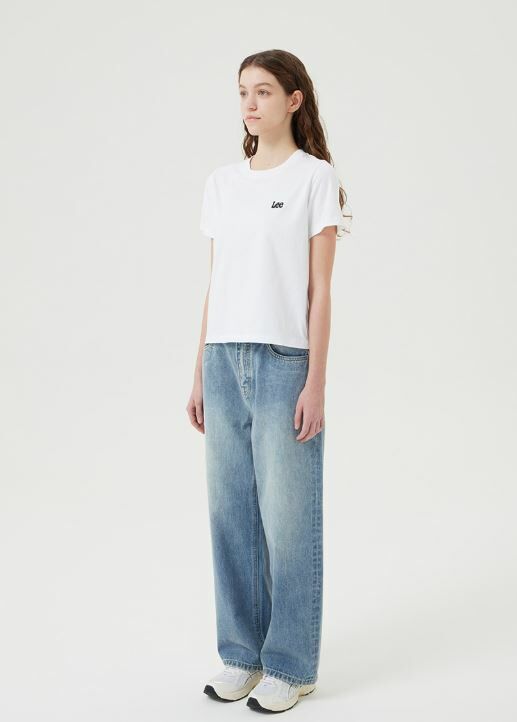 韓國直送Lee Small Twitch Logo Tee 短款/ 鬆身款 - HLY & CHOCCICO