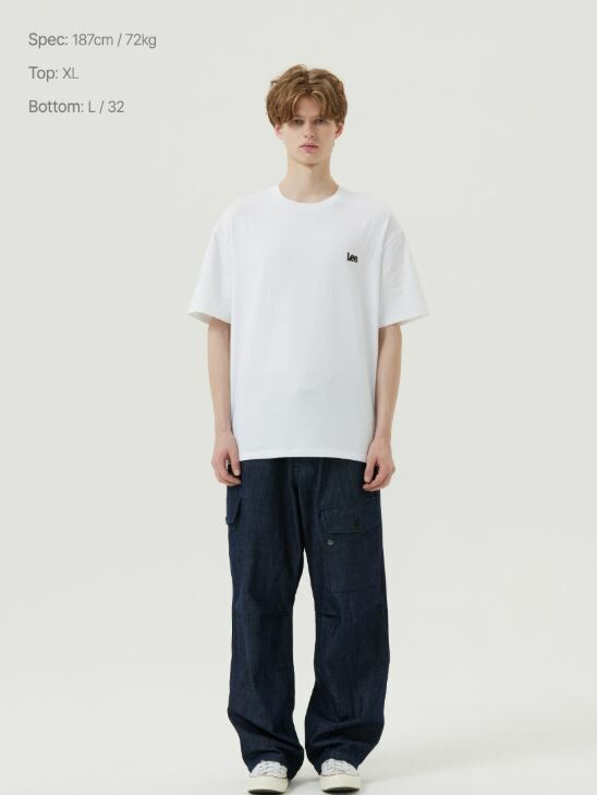 韓國直送Lee Small Twitch Logo Tee 短款/ 鬆身款 - HLY & CHOCCICO