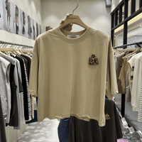 韓國直送Leopard Accent T-Shirt HLY & CHOCCICO