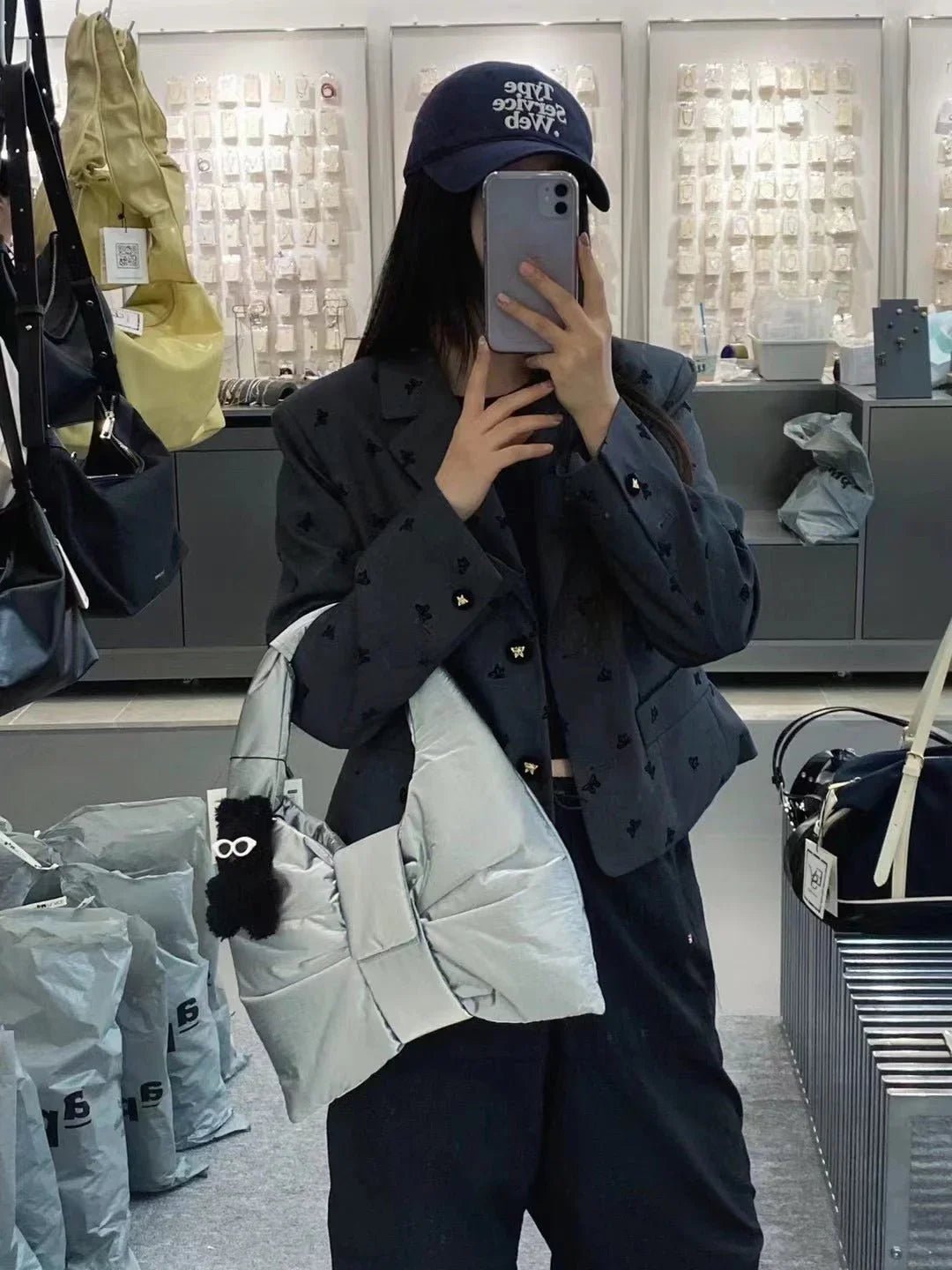 韓國直送Lime Like Large Riho Bag - 4 Color - HLY &amp; CHOCCICO