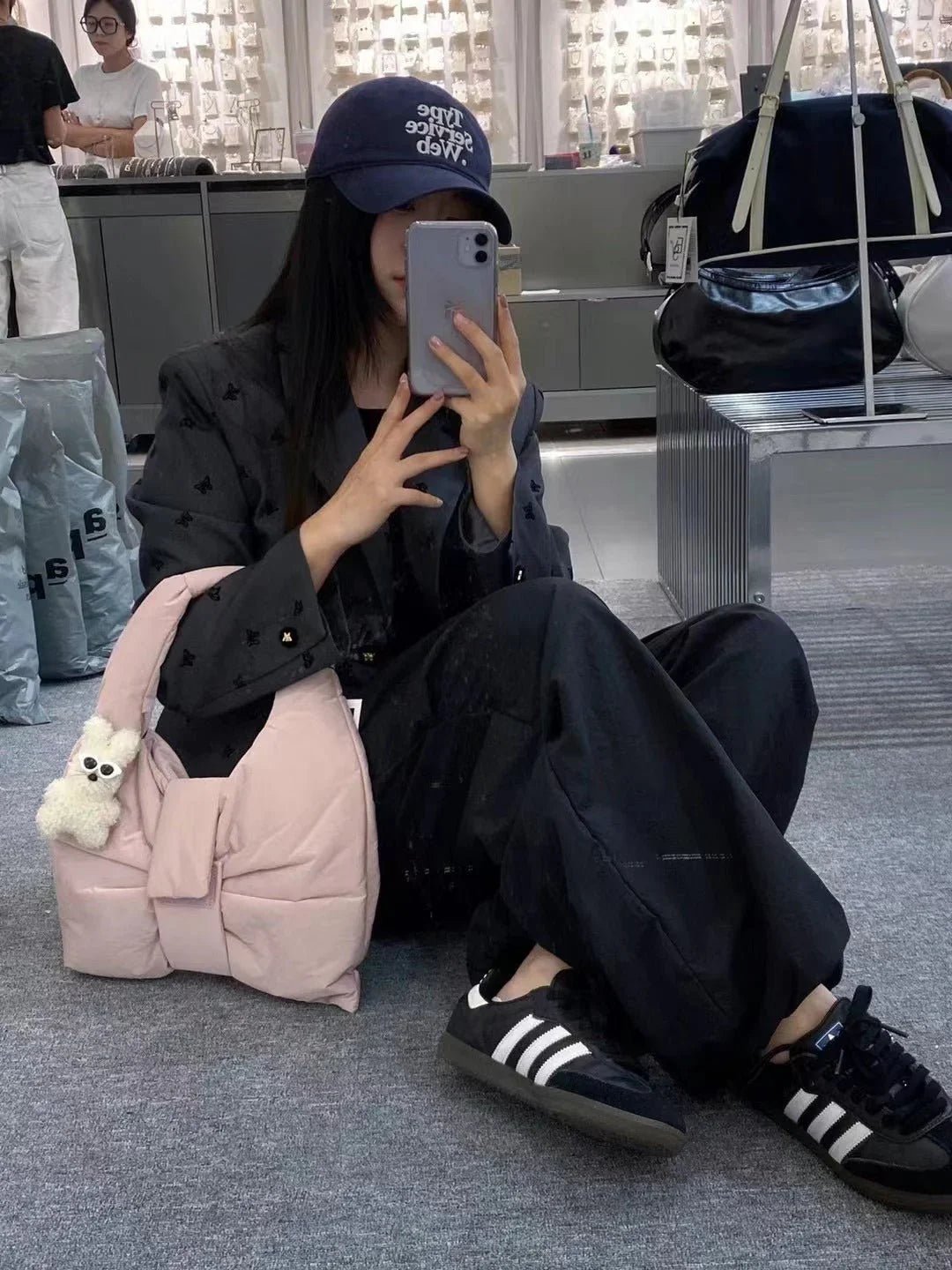 韓國直送Lime Like Large Riho Bag - 4 Color - HLY &amp; CHOCCICO