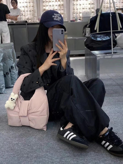 韓國直送Lime Like Large Riho Bag - 4 Color - HLY &amp; CHOCCICO