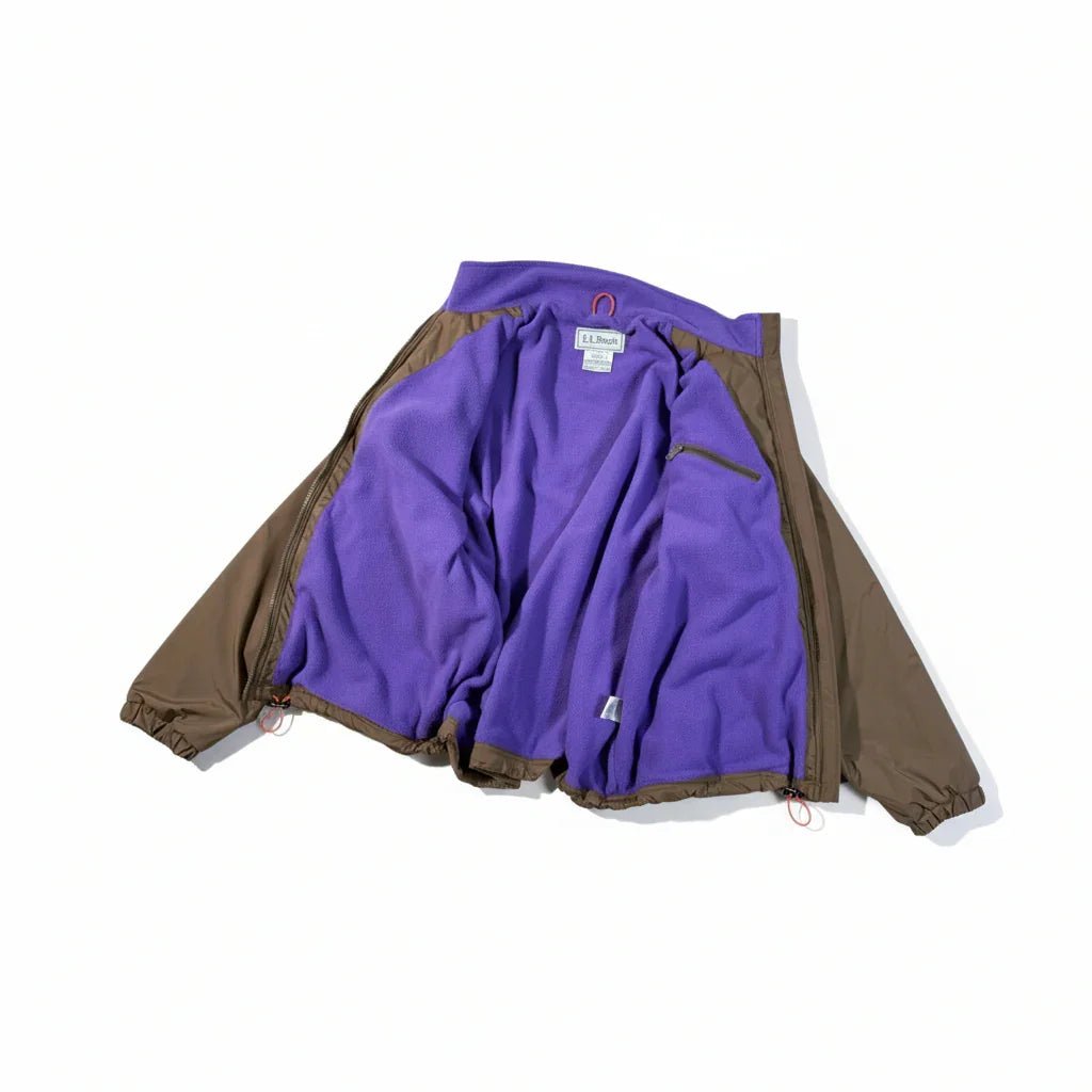 L.L Bean Ravel Microfleece Lined Jacket - HLY &amp; CHOCCICO