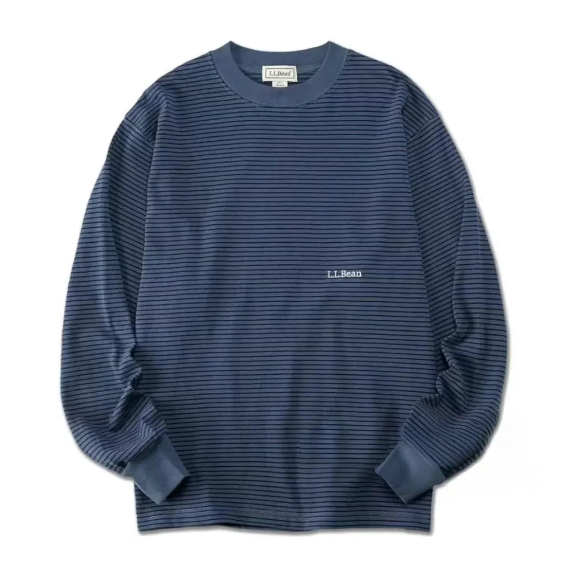 L.L Bean Union Long Sleeve Stripe Tee - HLY &amp; CHOCCICO