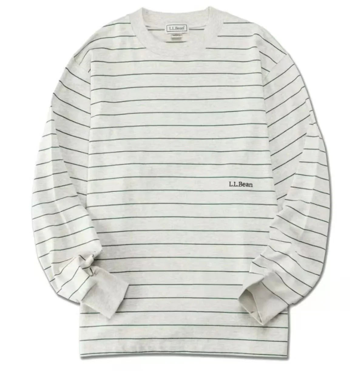 L.L Bean Union Long Sleeve Stripe Tee - HLY &amp; CHOCCICO