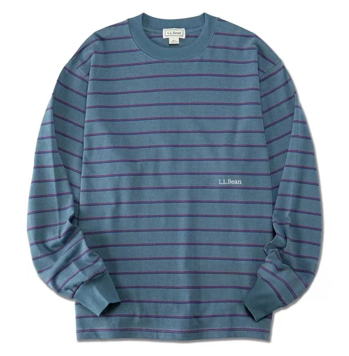L.L Bean Union Long Sleeve Stripe Tee - HLY &amp; CHOCCICO