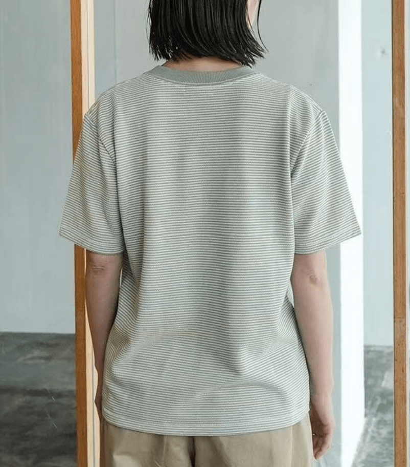 L.L.Bean Summer Short Sleeve Tee HLY & CHOCCICO