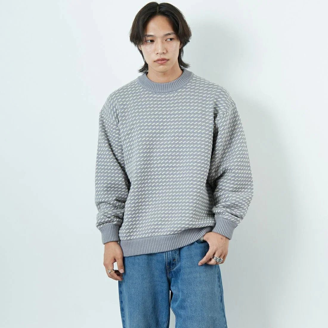 L.L.Bean Wayne Sweater Bird&