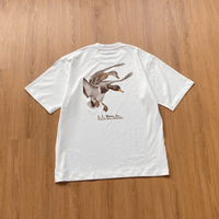 L.L.Bean x BEAMS 限定綠標印花短袖 T-SHIRT HLY & CHOCCICO