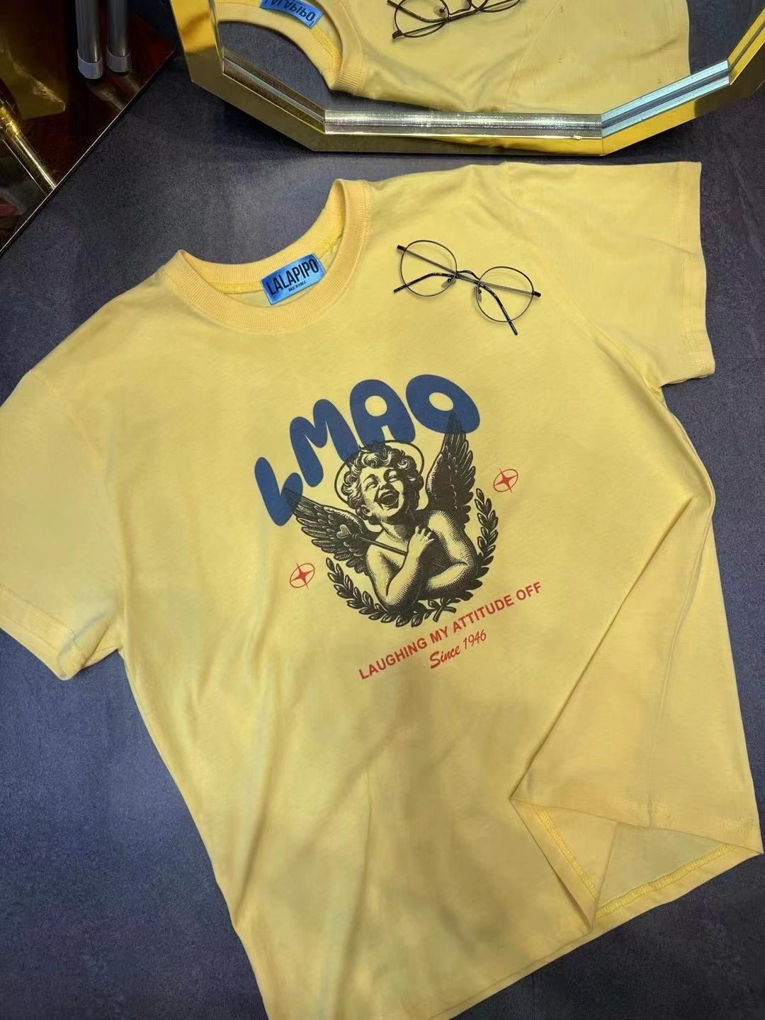 韓國直送LMAO Tee - 2  colors HLY & CHOCCICO