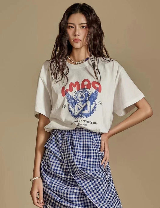 韓國直送LMAO Tee - 2  colors HLY & CHOCCICO