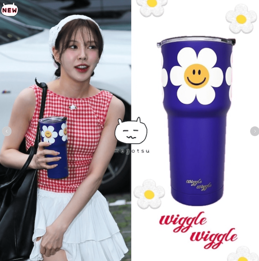韓國直送LocknLock X Wiggle Wiggle Swing Tumber 700ml - HLY &amp; CHOCCICO