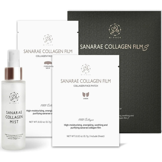 M-Pack, the first 1-second miracle collagen mask + wrinkle-smoothing and filling essence shipped directly from Korea