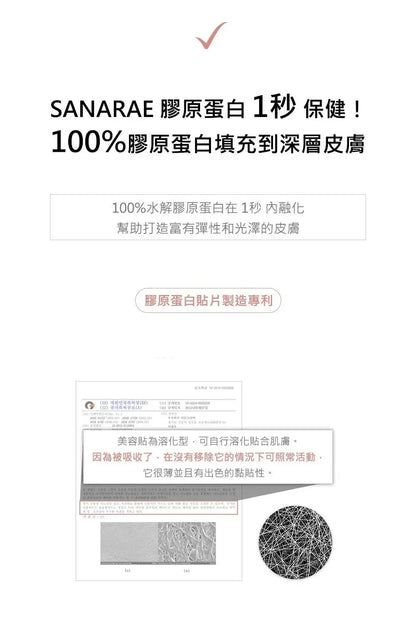 韓國直送M - Pack 首創1秒奇蹟膠原蛋白面膜 + 撫平皺紋填充精華 - HLY &amp; CHOCCICO