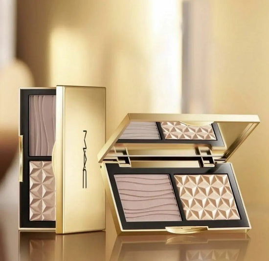 MAC new highlighter double color palette 3.5g