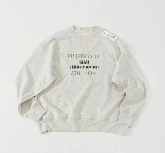 MADNESS X N.HOOLYWOOD SWEATER 10TH CREW NECK SWEATSHIRT - HLY & CHOCCICO