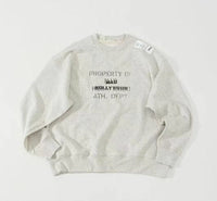 MADNESS X N.HOOLYWOOD SWEATER 10TH CREW NECK SWEATSHIRT HLY & CHOCCICO