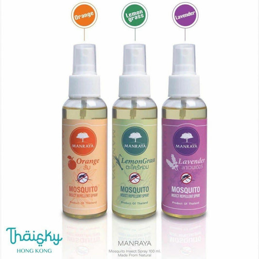 泰國MANRAYA \驅蚊防蚊噴霧 100ml) HLY & CHOCCICO