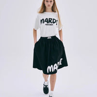 Mardi  Brush Logo Contrast Tee - HLY & CHOCCICO