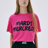 Mardi BRUSH LOGO TSHIRT - HLY & CHOCCICO