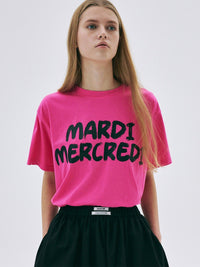 Mardi BRUSH LOGO TSHIRT - HLY & CHOCCICO