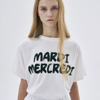 Mardi BRUSH LOGO TSHIRT - HLY & CHOCCICO