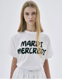 Mardi BRUSH LOGO TSHIRT - HLY & CHOCCICO