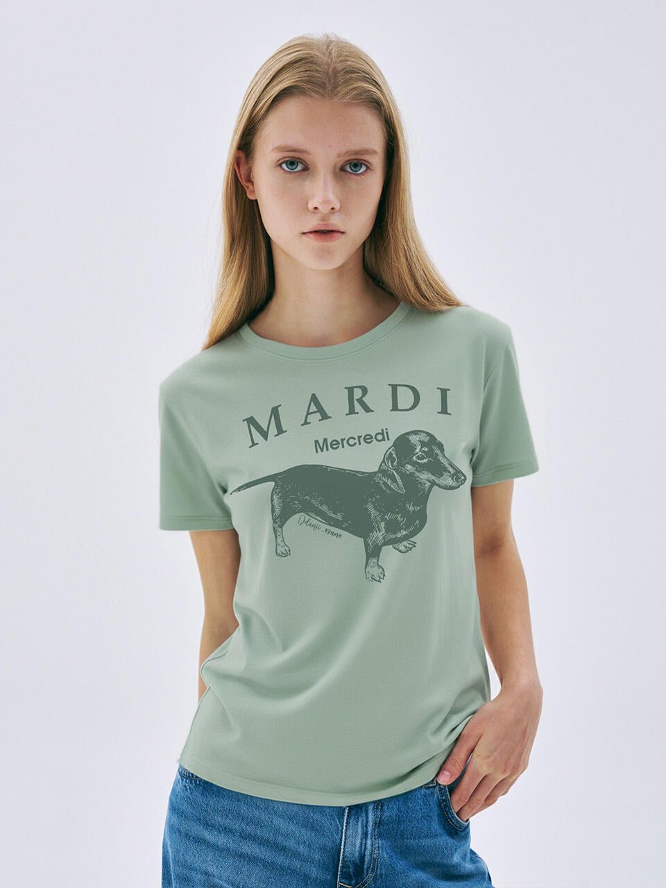 Mardi Slim Ddanji Vivid Tee - HLY &amp; CHOCCICO
