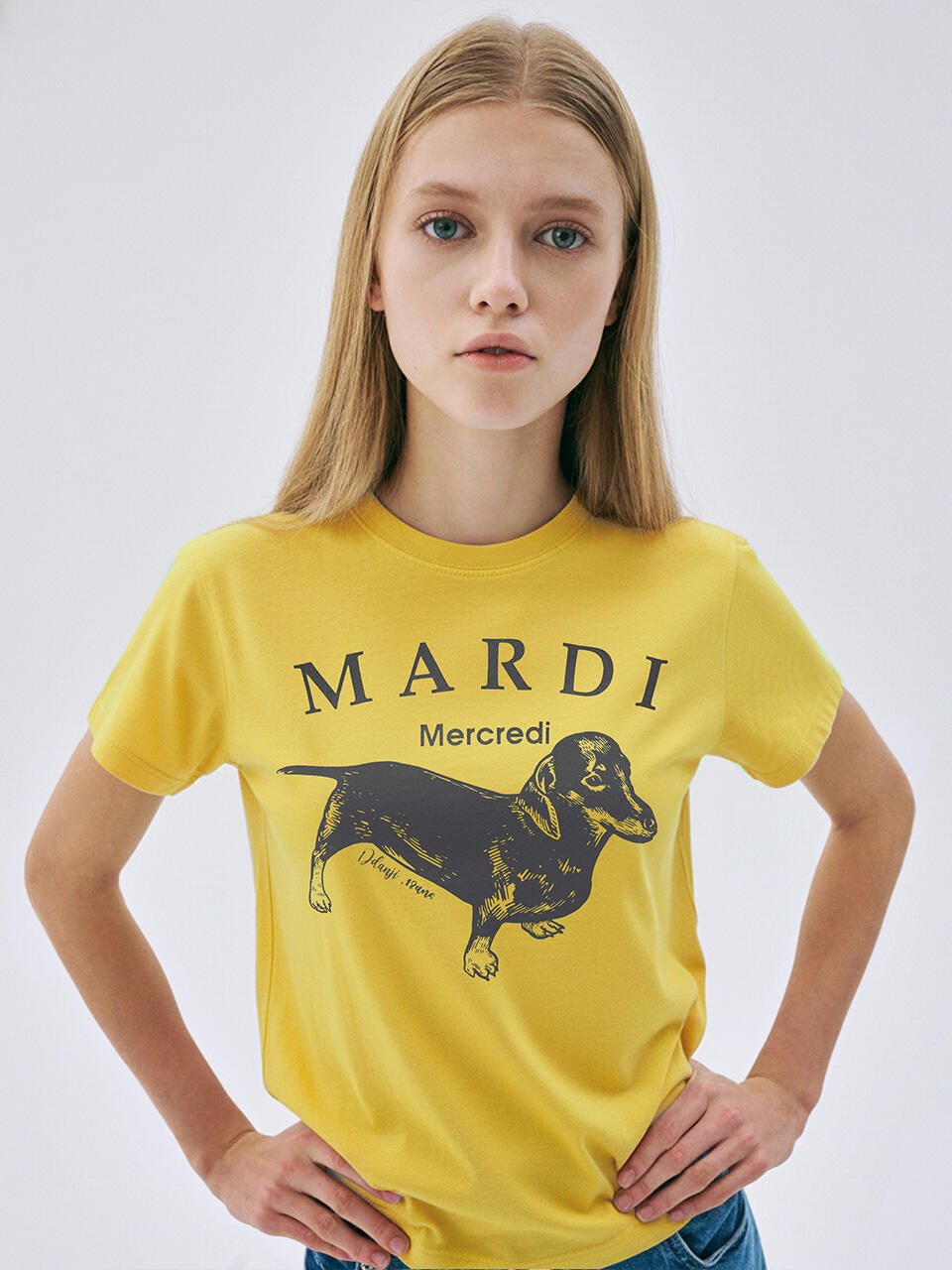 Mardi Slim Ddanji Vivid Tee - HLY &amp; CHOCCICO