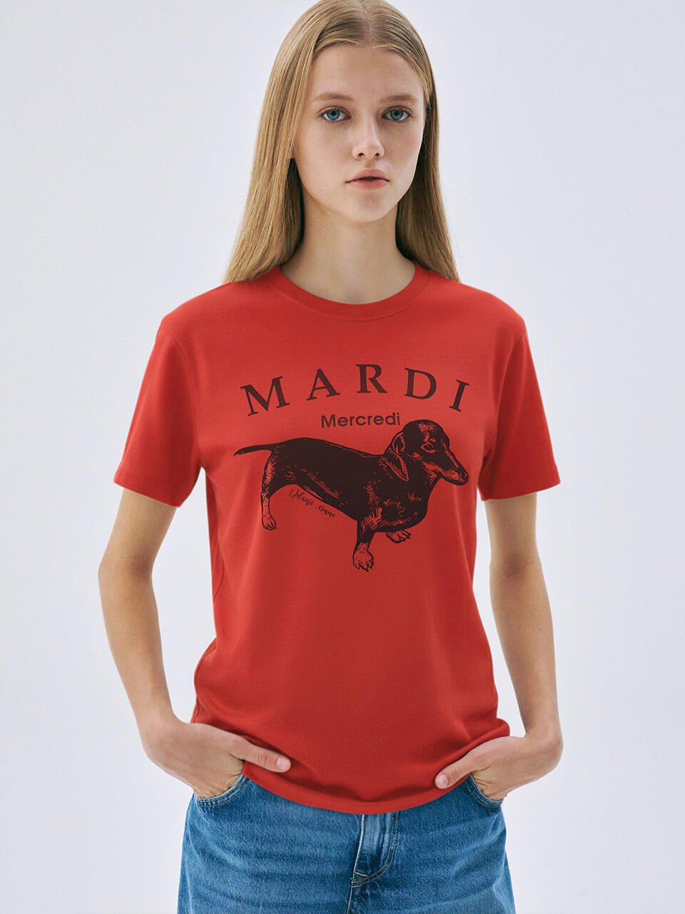 Mardi Slim Ddanji Vivid Tee - HLY &amp; CHOCCICO
