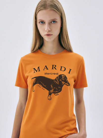 Mardi Slim Ddanji Vivid Tee - HLY &amp; CHOCCICO