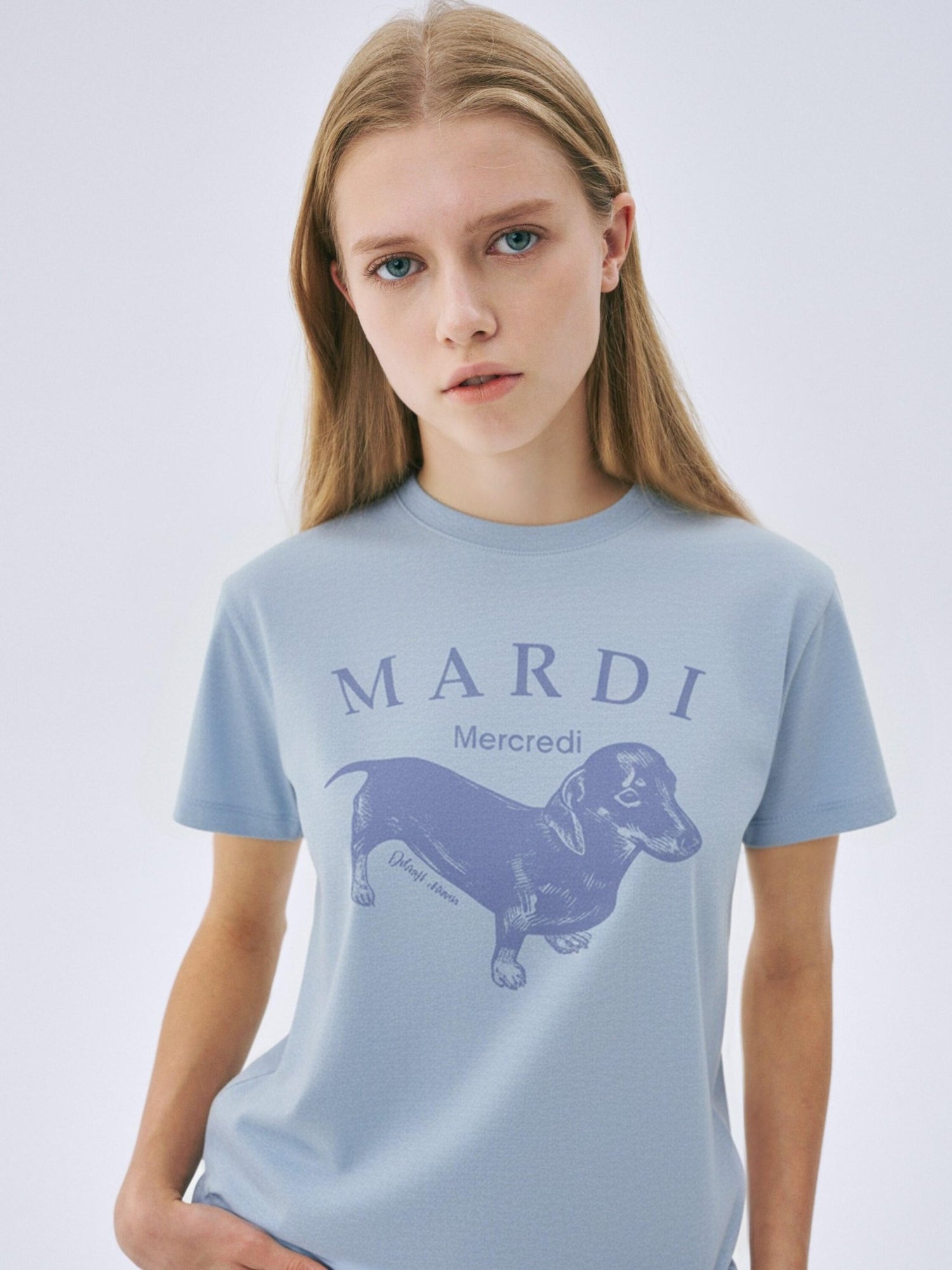 Mardi Slim Ddanji Vivid Tee - HLY &amp; CHOCCICO