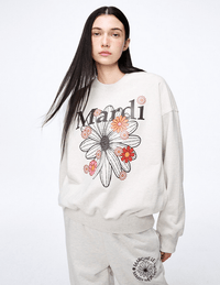 Mardi Sweatshirt Flowermardi Blossom - HLY & CHOCCICO
