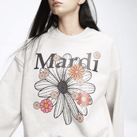 Mardi Sweatshirt Flowermardi Blossom - HLY & CHOCCICO
