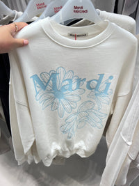 Mardi Sweatshirt Triple Flower - HLY & CHOCCICO
